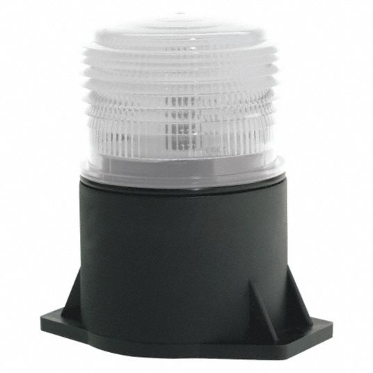 J.W. SPEAKER Strobe Light, LED, 12V DC 80V DC, Flashes per Minute 60