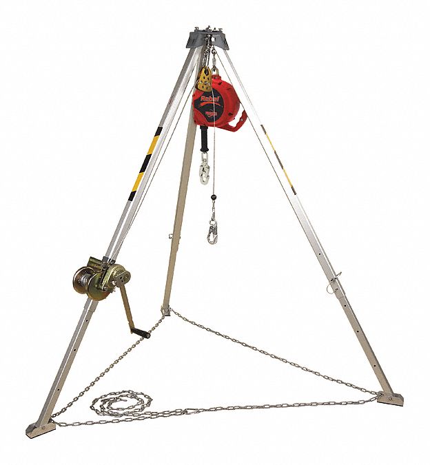 3M DBISALA Ak105A Tripod,Ak205Ag Winch,Ad215Ag Freestanding, Tripod