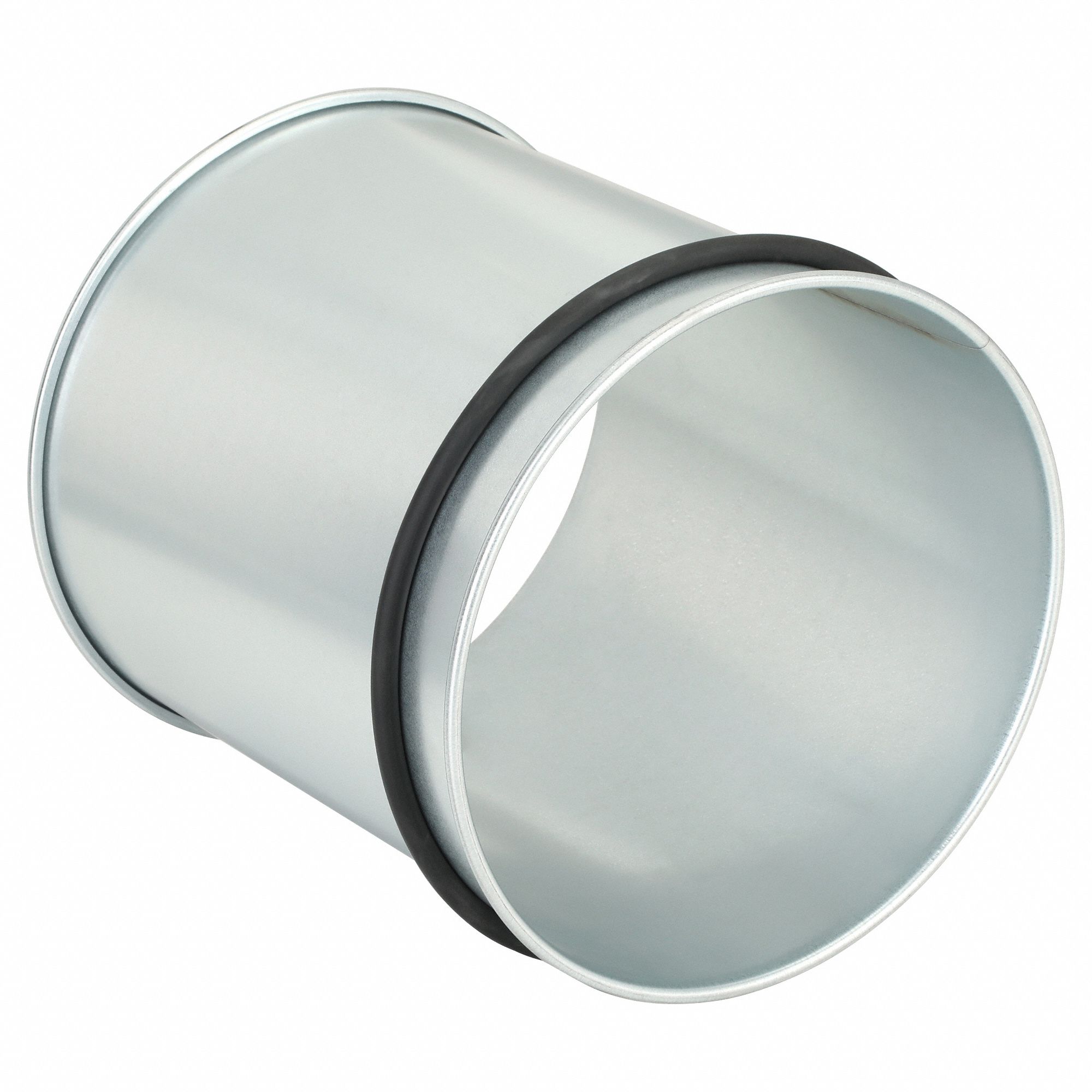 Adjustable Nipple: Steel, For 10 in Duct Dia, 11 1/8 in Overall Lg, 10 in Inlet Dia