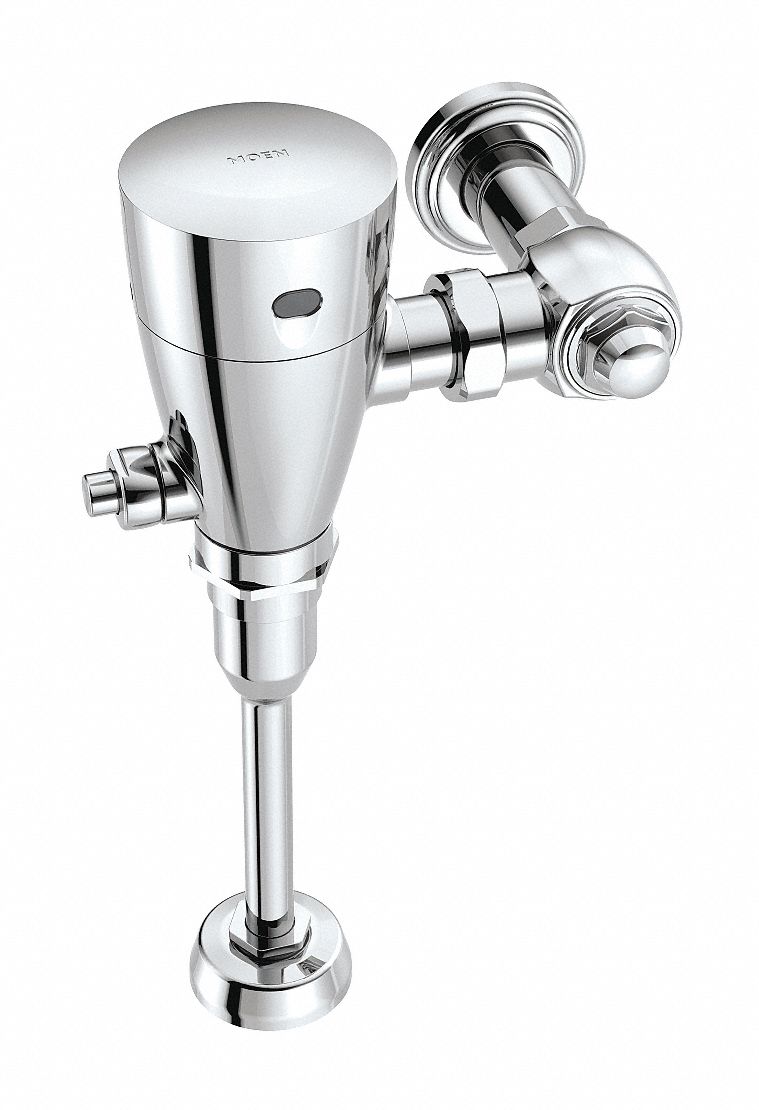 AUTOMATIC FLUSH VALVE: MOEN COMMERCIAL, 1 GPF, 11½ IN ROUGH-IN, BATTERY