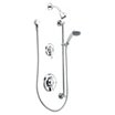 Shower Faucets With Fixed & Handheld Showerheads
