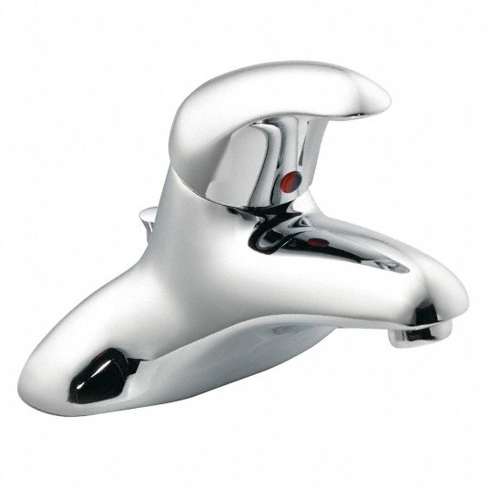 Moen, M-Dura, Low Arc Bathroom Faucet - 40D669|8414 - Grainger