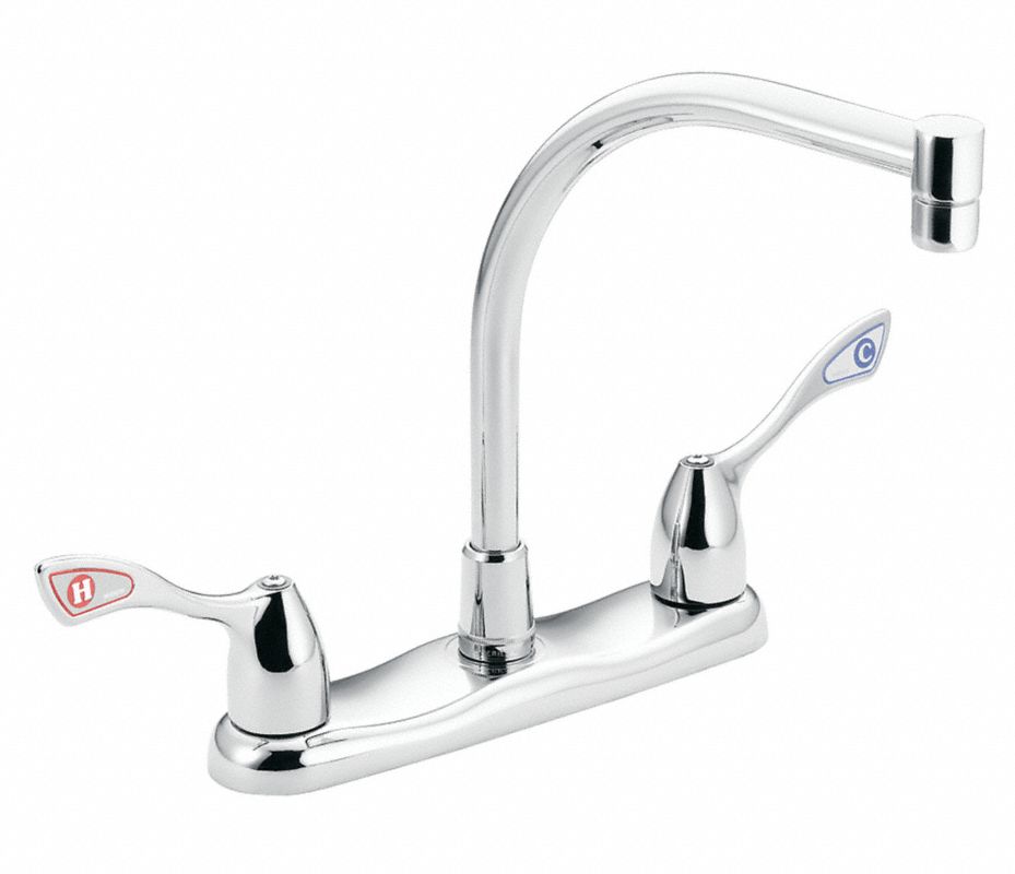 MOEN COMMERCIAL Grifo de Cocina,4" L,Metal - Grifos para Cocina y Baño