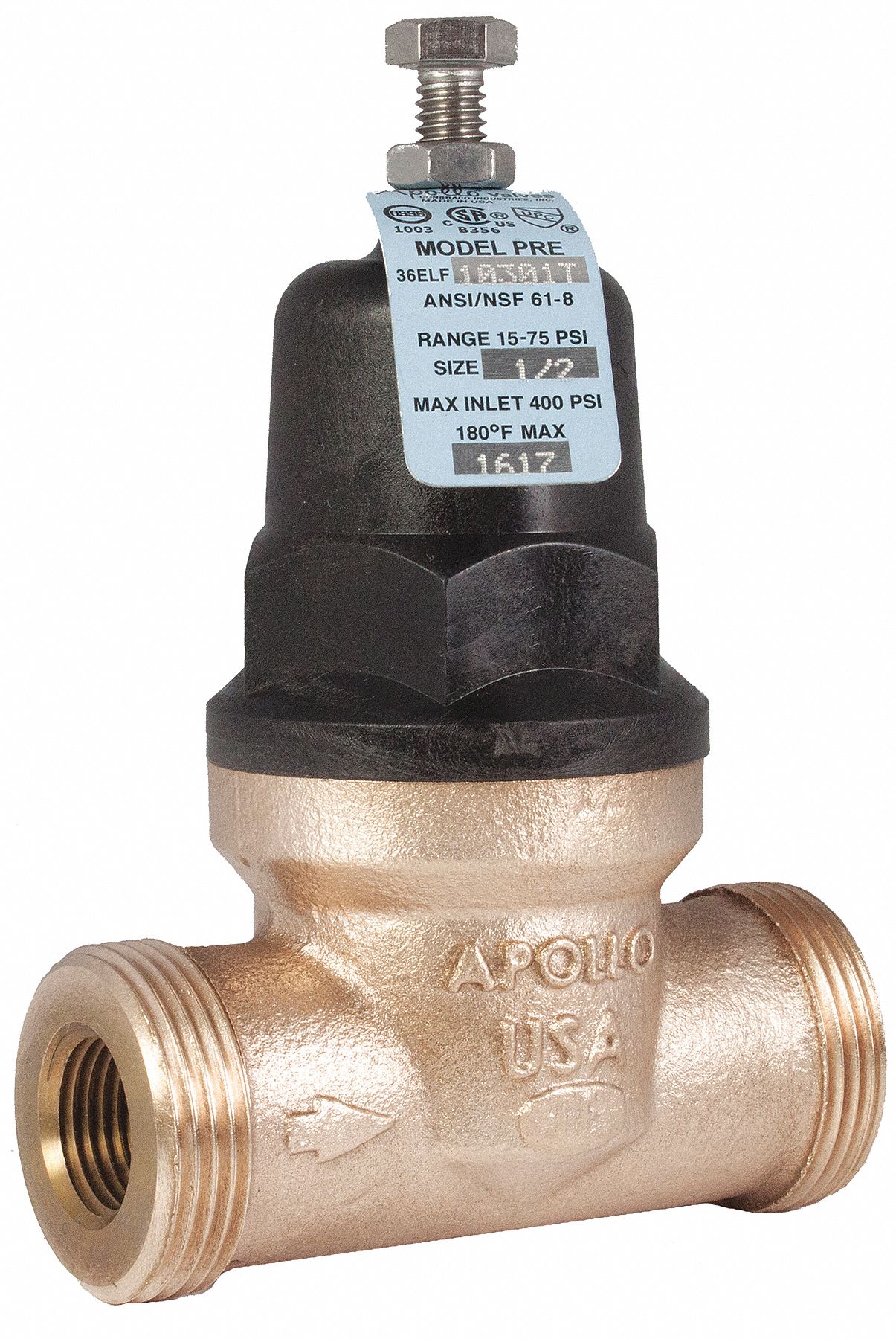 APOLLO Water Pressure Reducing Valves Grainger Industrial Supply
