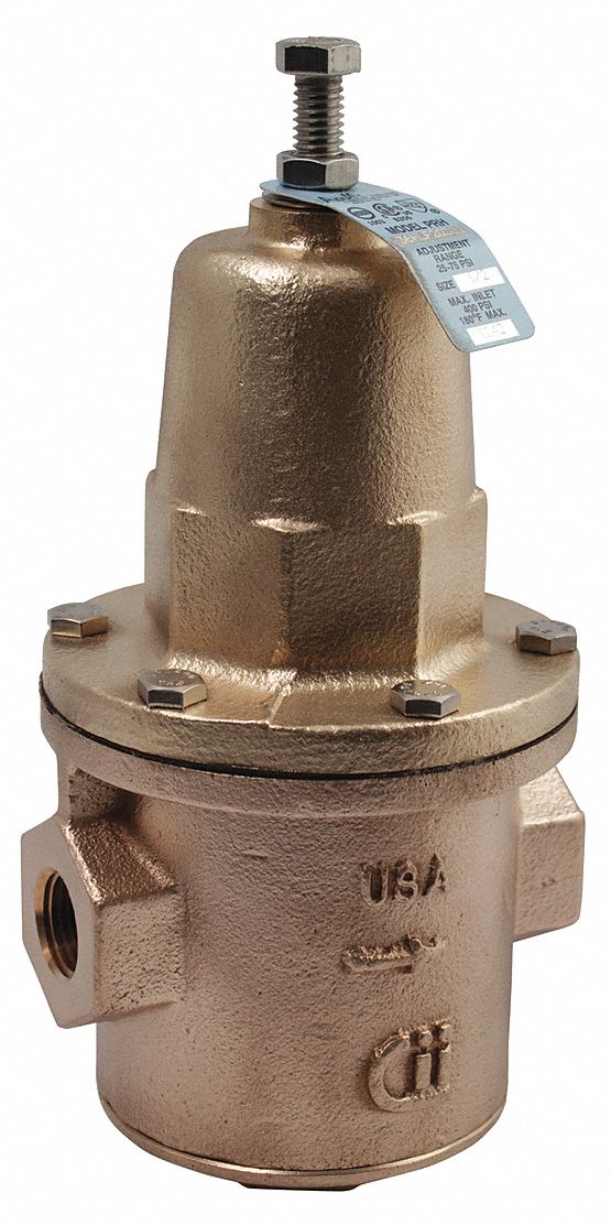 APOLLO Water Pressure Reducing Valve Super Capacity, Lead Free Bronze