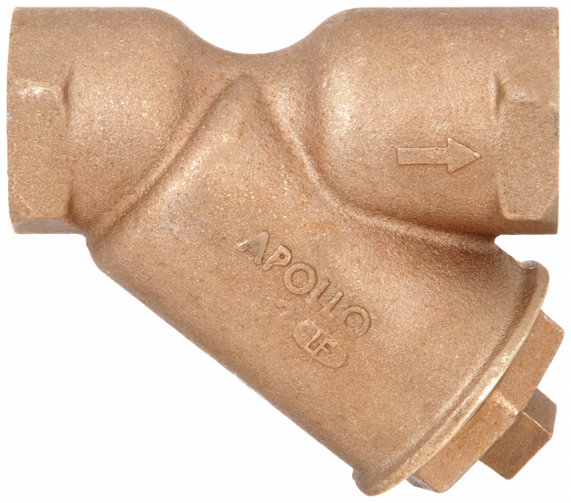 APOLLO, Bronze, 1 1/4 in, Y Strainer - 40D871