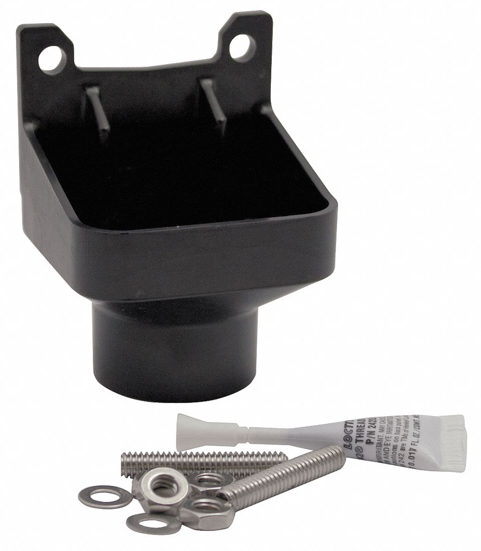 APOLLO ABS Plastic Air Gap Drain Kit, For Use With 4A RPZ 1/2 in to 1 in 40D971AGD4A1 Grainger