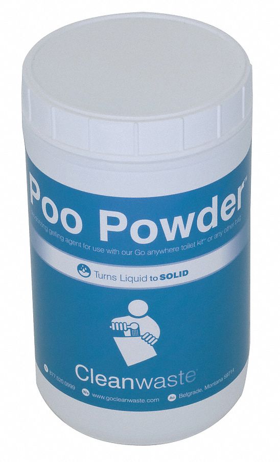 Poo Powder Waste Treatment: For Use With D019W12/D115SYB/D313W50/Mfr. No. D119PET, Powder