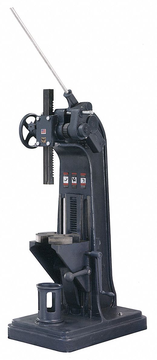 DAKE CORPORATION, 12 ton Force in Tons, 10 in Swing (In.), Arbor Press ...