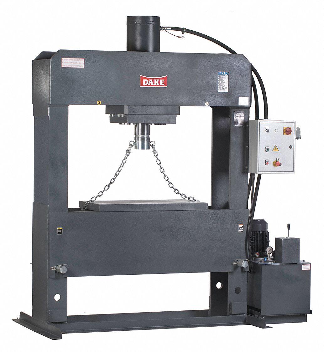 DAKE CORPORATION Hydraulic Press, Pump Type Electric, Frame Type H