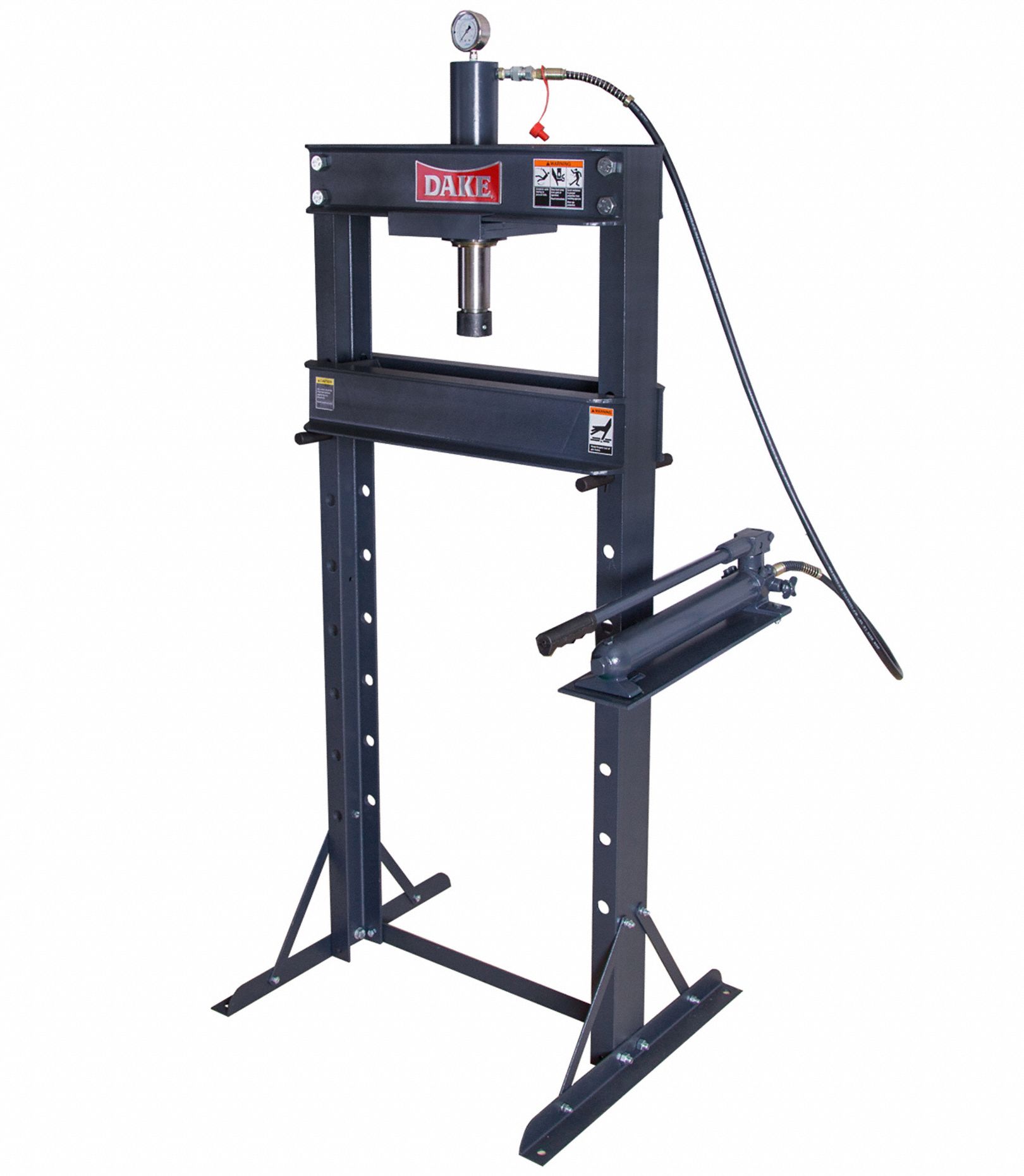 DAKE CORPORATION Hydraulic Press Manual Pump, HFrame Frame, 10 ton