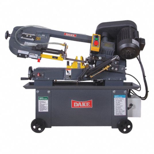 DAKE CORPORATION, 7 in x 12 in, 85 to 235, Band Saw - 40F055