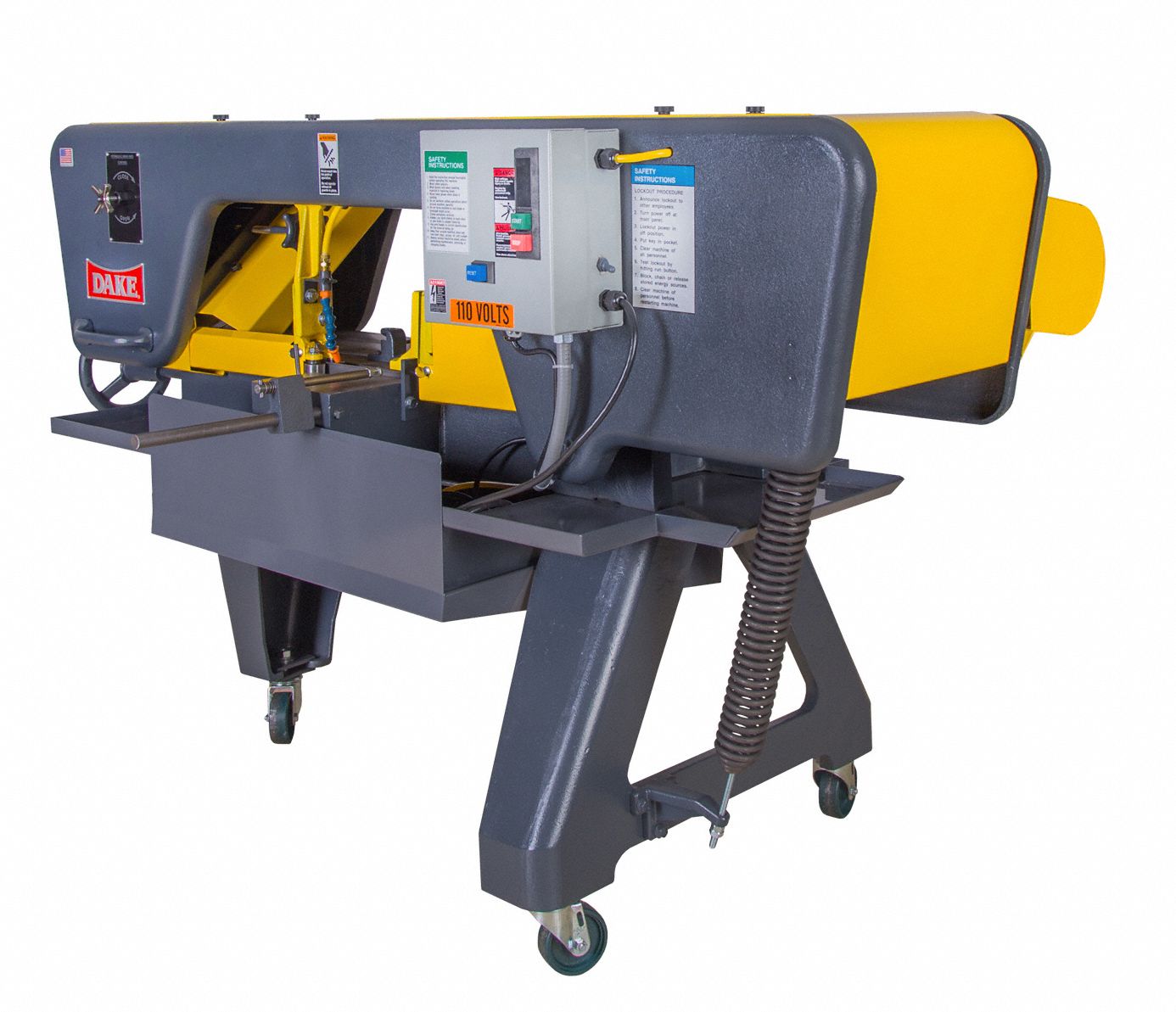 DAKE CORPORATION Horizontal Band Saw 40F057985017 Grainger