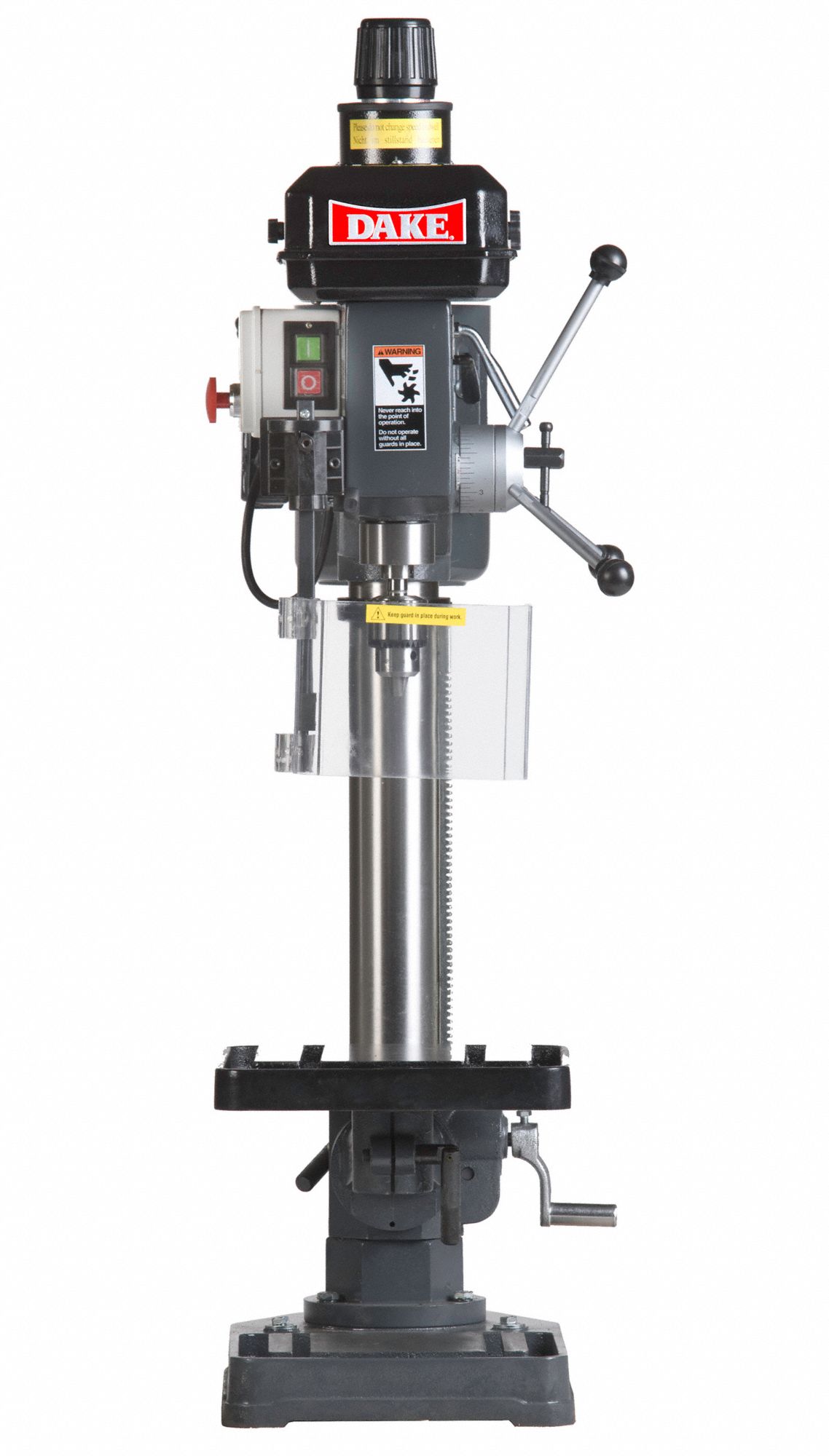 DAKE CORPORATION Bench Drill Press Belt, Fixed Speed, 240 RPM 3,400