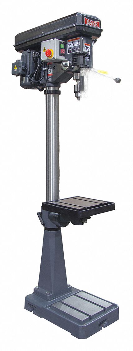 DAKE CORPORATION 9776001 Floor Drill Press,Belt,18",2 HP,120V eBay