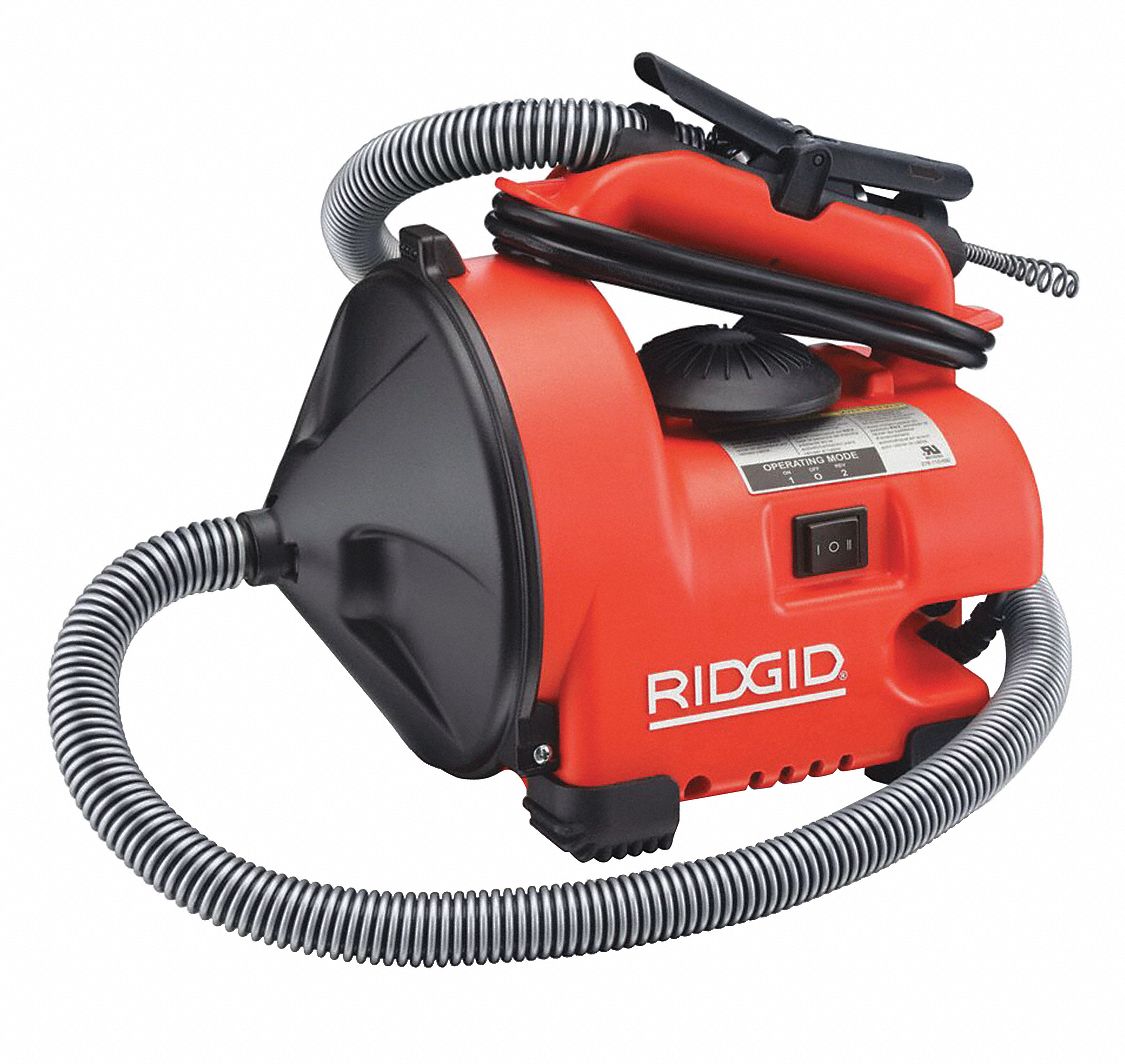 Ridgid 115 Volt K 400 Drum Machine With C 45iw 1 2 In Integral Wound Cable 26998 The Home Depot