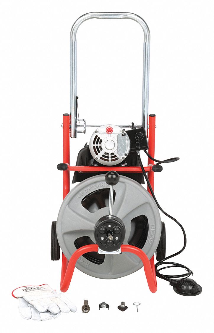 RIDGID, Corded, K-400AF, Drain Cleaning Machine - 40GL54|K-400 AF