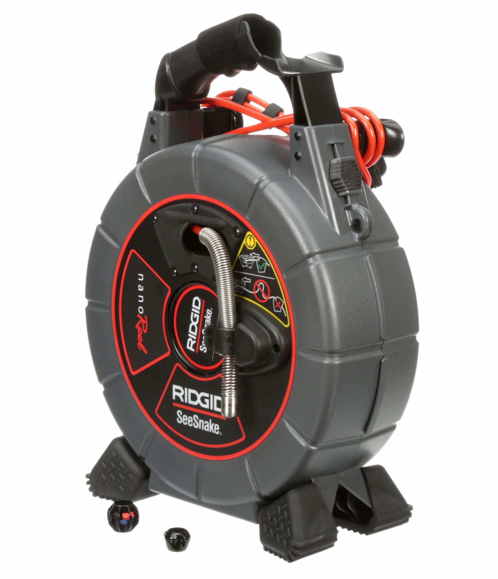 RIDGID Pipe Inspection Camera Monitor: 3/4 in to 2 in Pipe Capacity, 85 ...