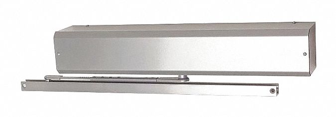 Door Operator: 26 in Lg, 4 3/4 in Wd, 4 1/2 in Ht, Aluminum