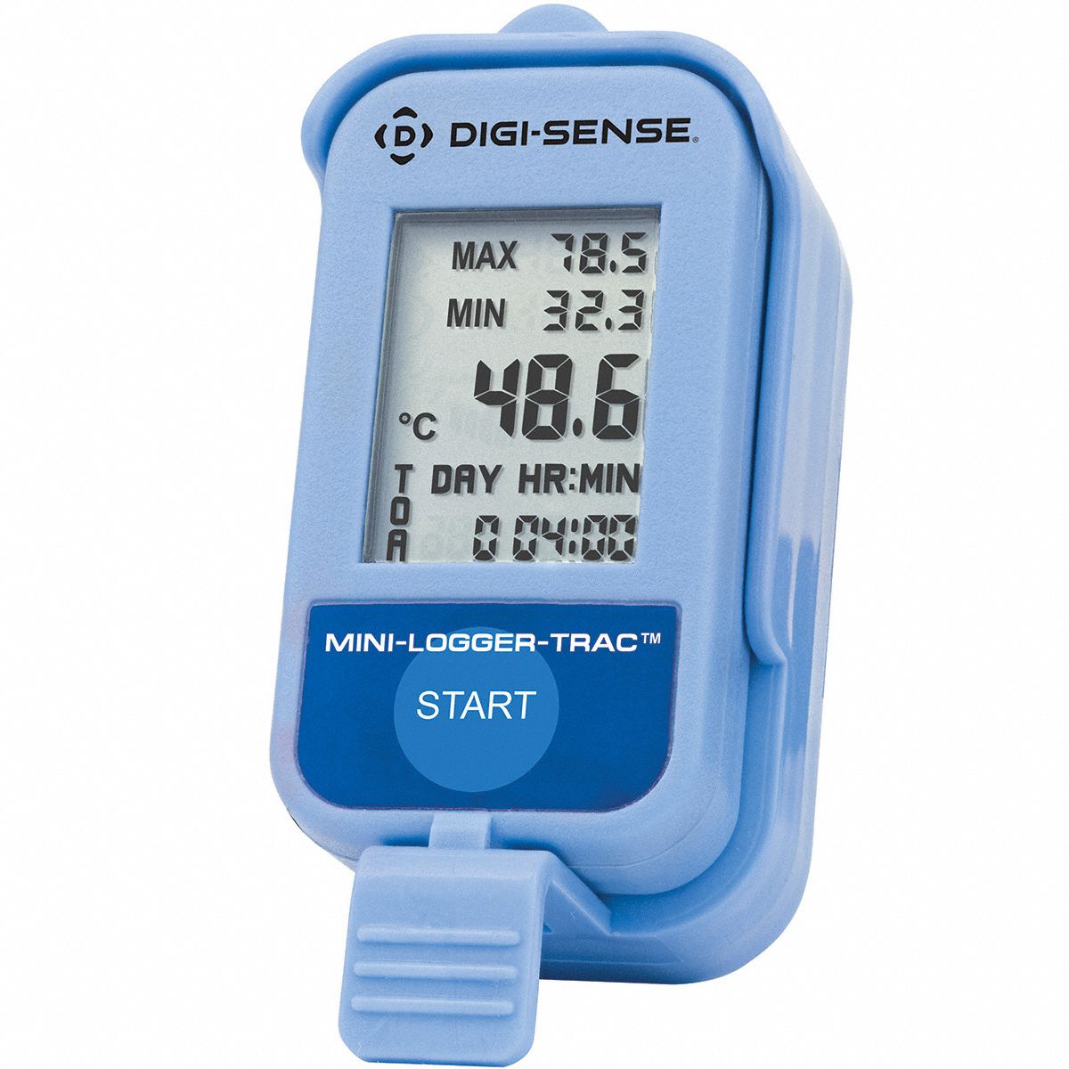 TRACEABLE Miniature Data Logger, LCD Display 40GR956548 Grainger