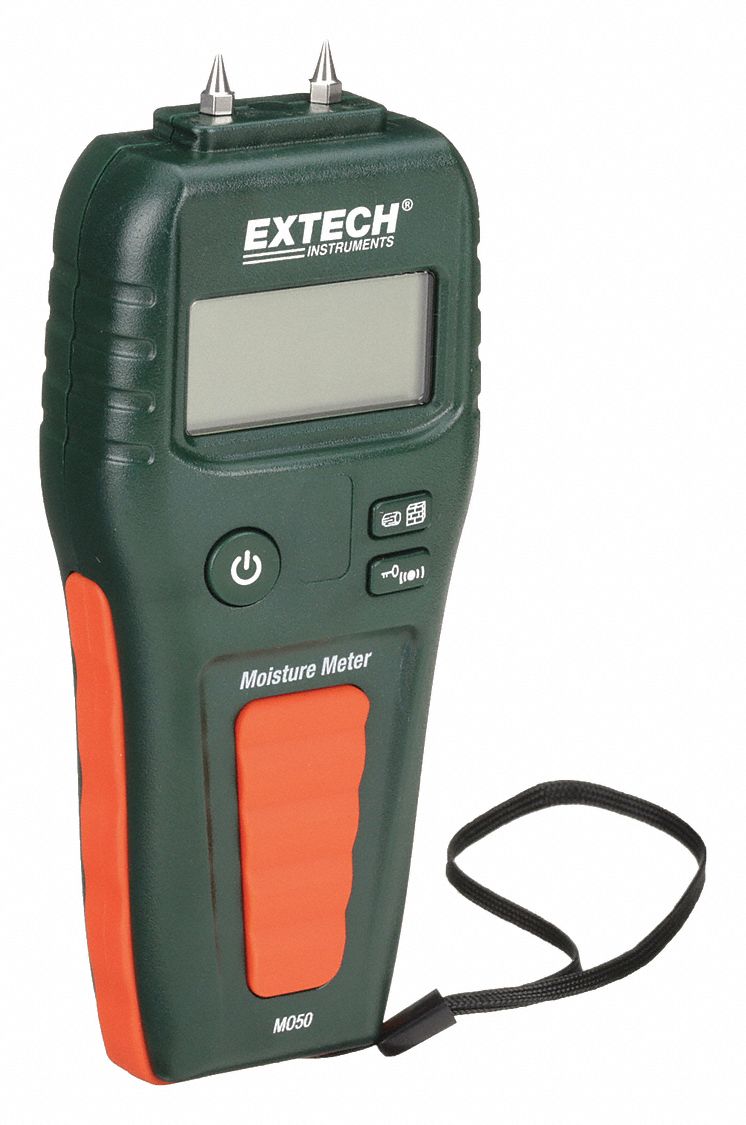 EXTECH Medidor de Humedad , LCD - Medidores de Humedad - 40GT02