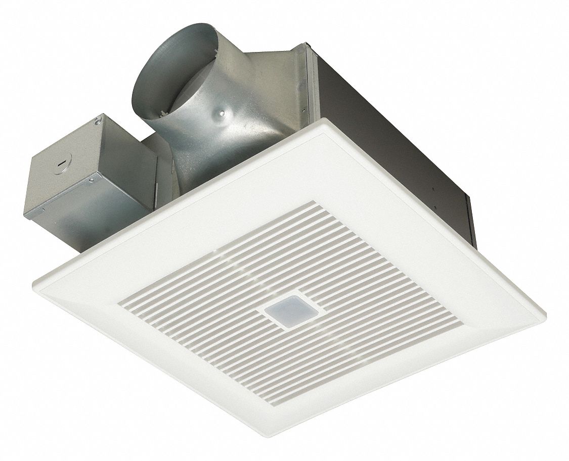fan bathroom low exhaust cfm fire panasonic damper profile grainger amps ventilation close fv rated