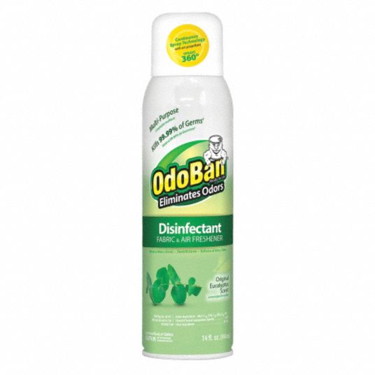 ODOBAN, Aerosol Spray Can, 14 oz Container Size, Odor Eliminator and