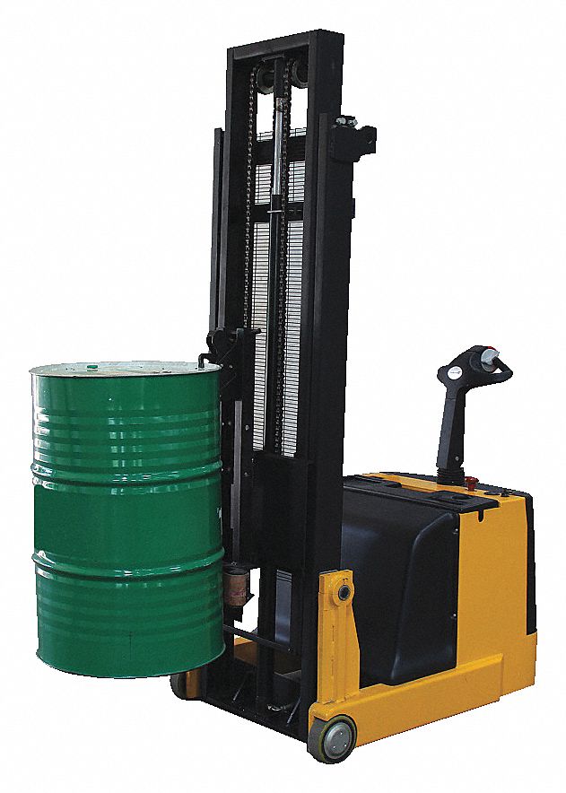 POWERED LIFT, 33 IN W X 78 IN H X 76 IN L, TWO DRUM