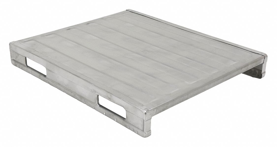 SOLID STEEL DECK PALLET 40 X 48 X 6