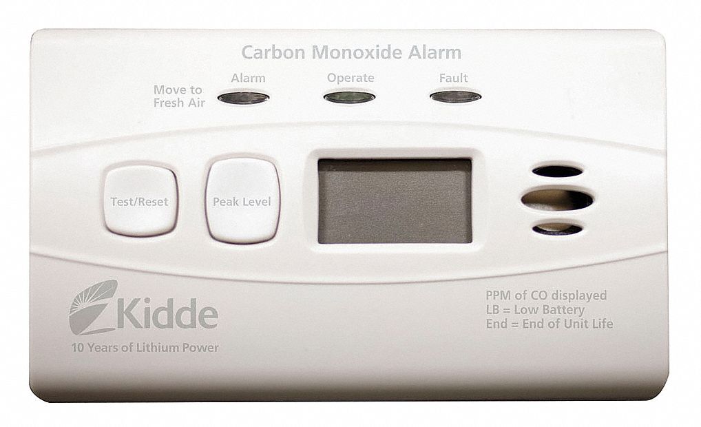 CARBON MONOXIDE ALARM, ELECTROCHEMICAL