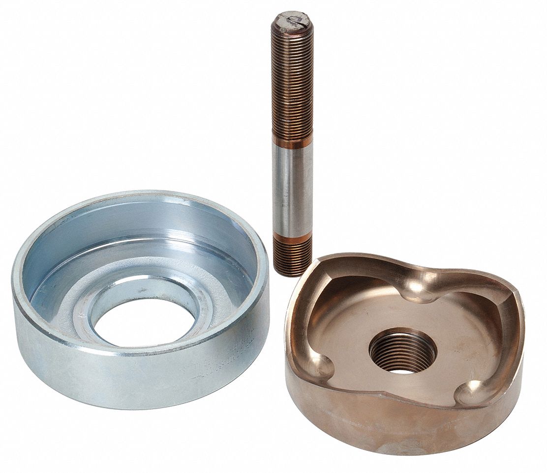 GREENLEE Knockout Punch and Die Kit 10 ga Sheet Metal Capacity (Steel), 4 1/64 in Nominal Size