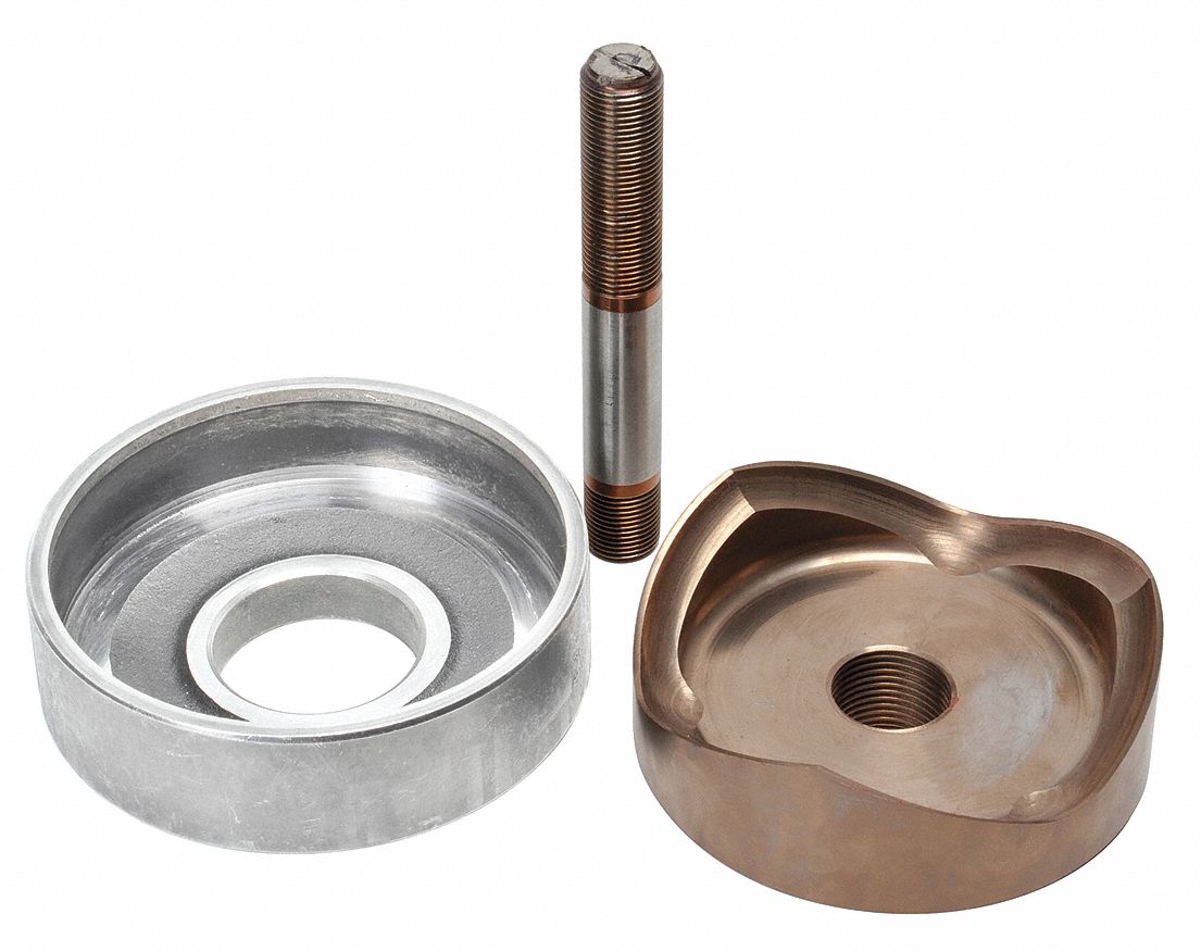 GREENLEE Knockout Punch/Die, For 10 ga SS, 4 in 40H681745H4 Grainger