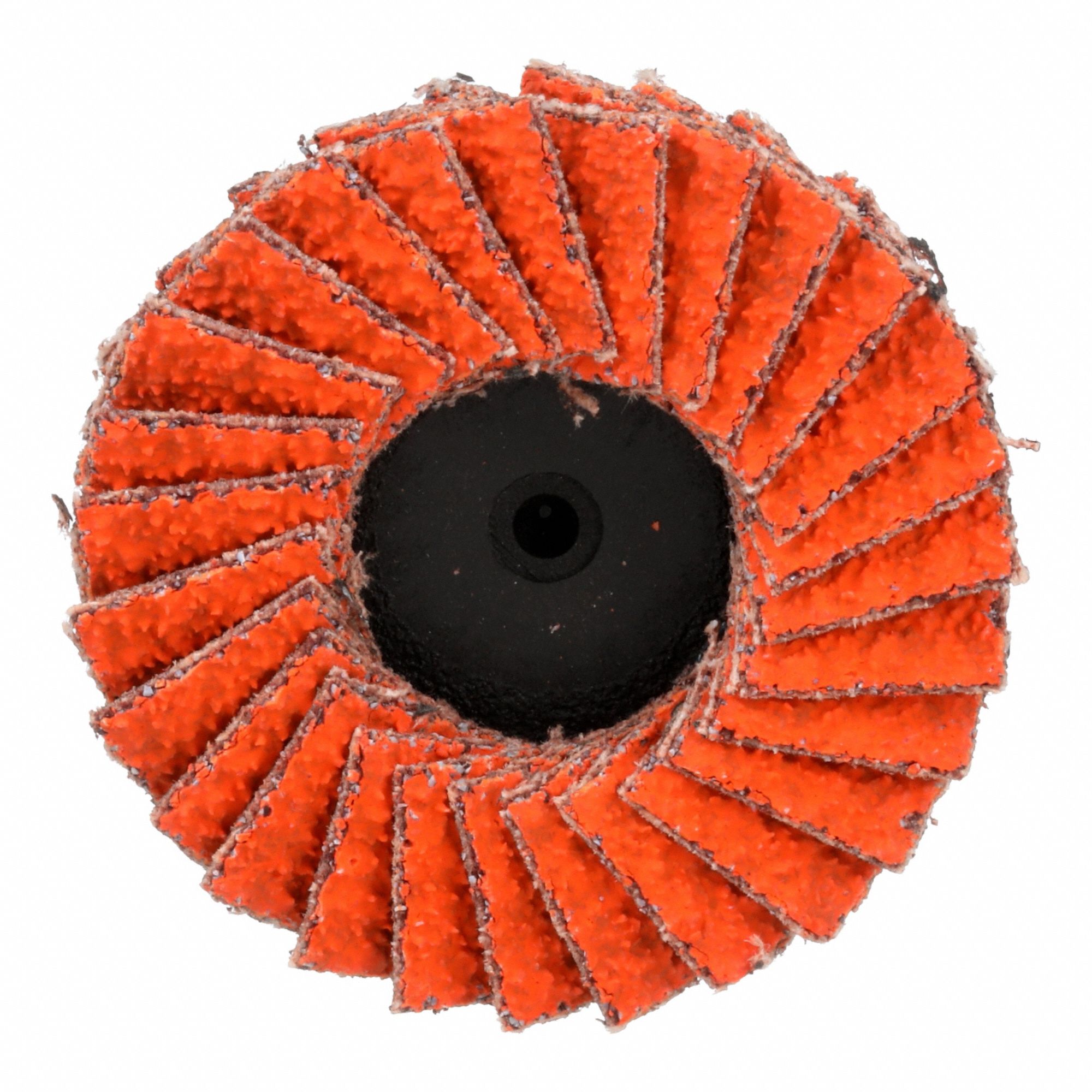 Flap Disc: Type 27, TR, 2 in Dia, Ceramic, 40 Grit, Coarse, Blaze R980P