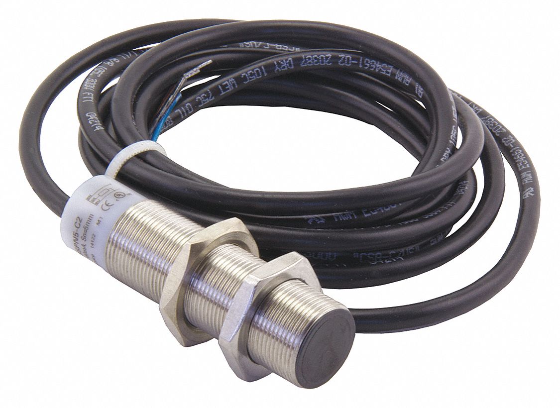 10 to 48V DC, 1,200 Hz Proximity Sensor Op Freq, Cylindrical Proximity
