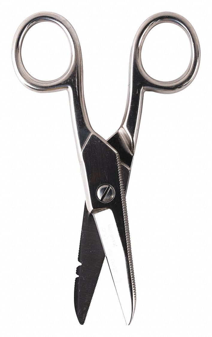 FREE FALL ELECTRICIANS SCISSORS,5 IN. L