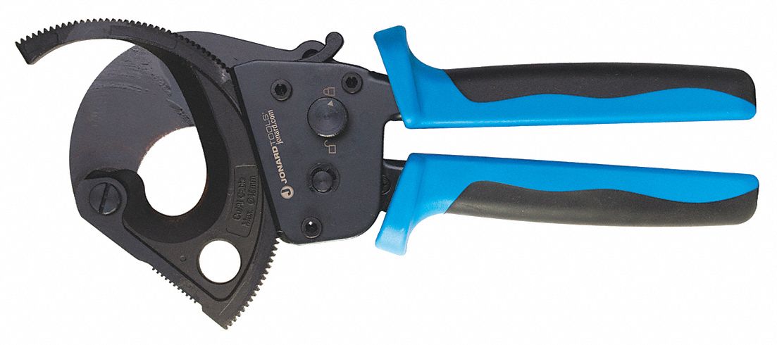 RATCHETING CABLE CUTTER,12 IN. L