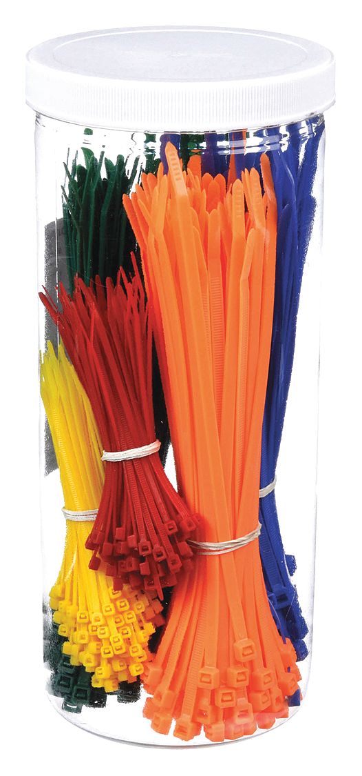 POWER FIRST, 500 Pieces, Nylon 6/6, Cable Tie Kit 40J77040J770