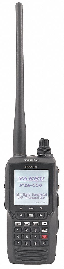 YAESU, Yaesu Pro-X, Analog, Portable Two Way Radio - 40JC31|FTA550 ...