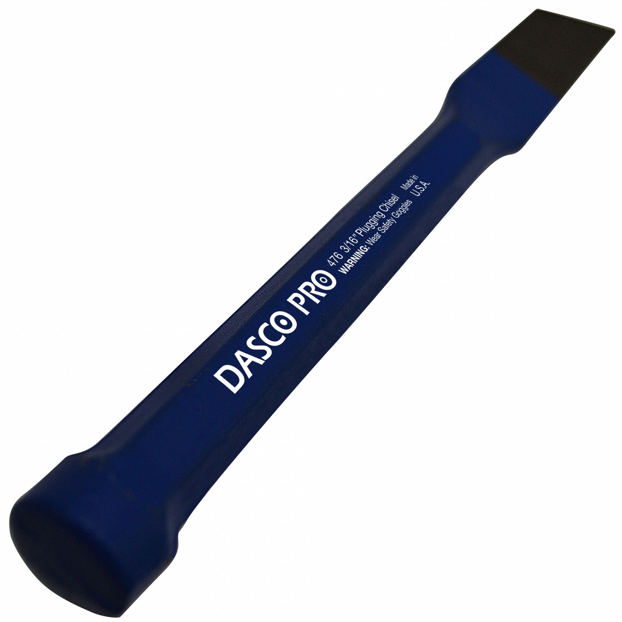 DASCO PRO Plugging Chisel 3/16 in Blade Wd, 10 in Overall Lg, Includes