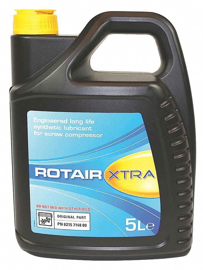 Compressor Oil: 1.32 gal, Bottle, 15 SAE Grade, 46 ISO Viscosity Grade