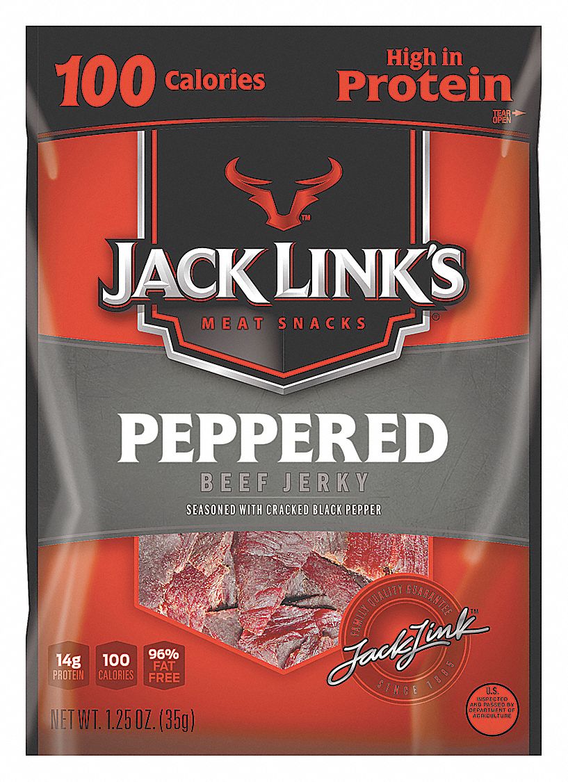 40JF53 - Beef Jerky Peppered 1.25 oz.