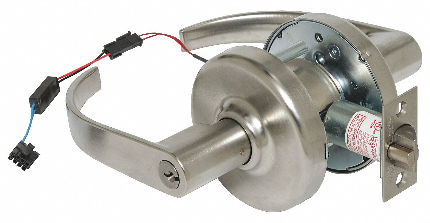40JG22 - Lever Lockset Electrical Fail Safe Grd.1