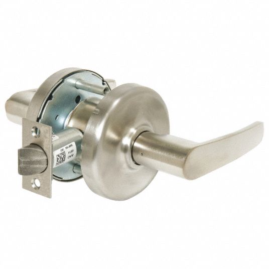 CORBIN, Privacy Lever Locksets, Chrome, Door Lockset - 40JG46|CL3320TO ...