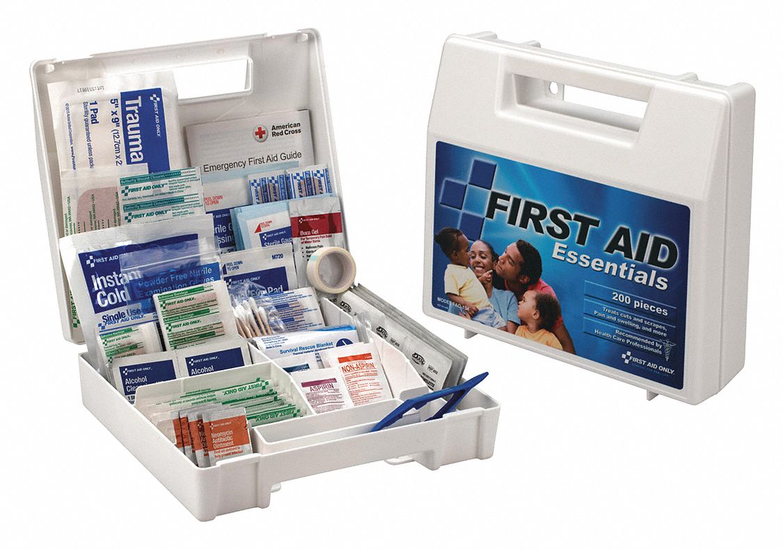 FIRST AID ONLY, Industrial, 50 People Served per Kit, First Aid Kit