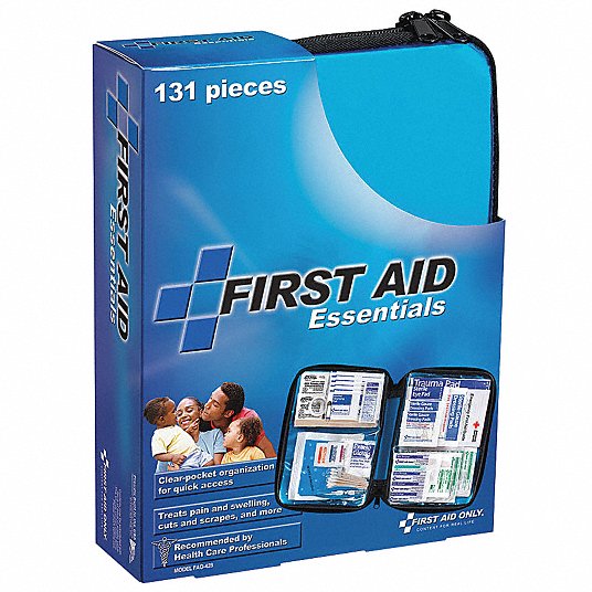 First Aid Kit,  Kit,  Fabric,  Industrial,  50 People Served per Kit