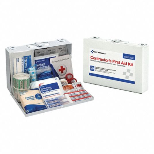 First aid only first aid kit industrial 25 people served per kit