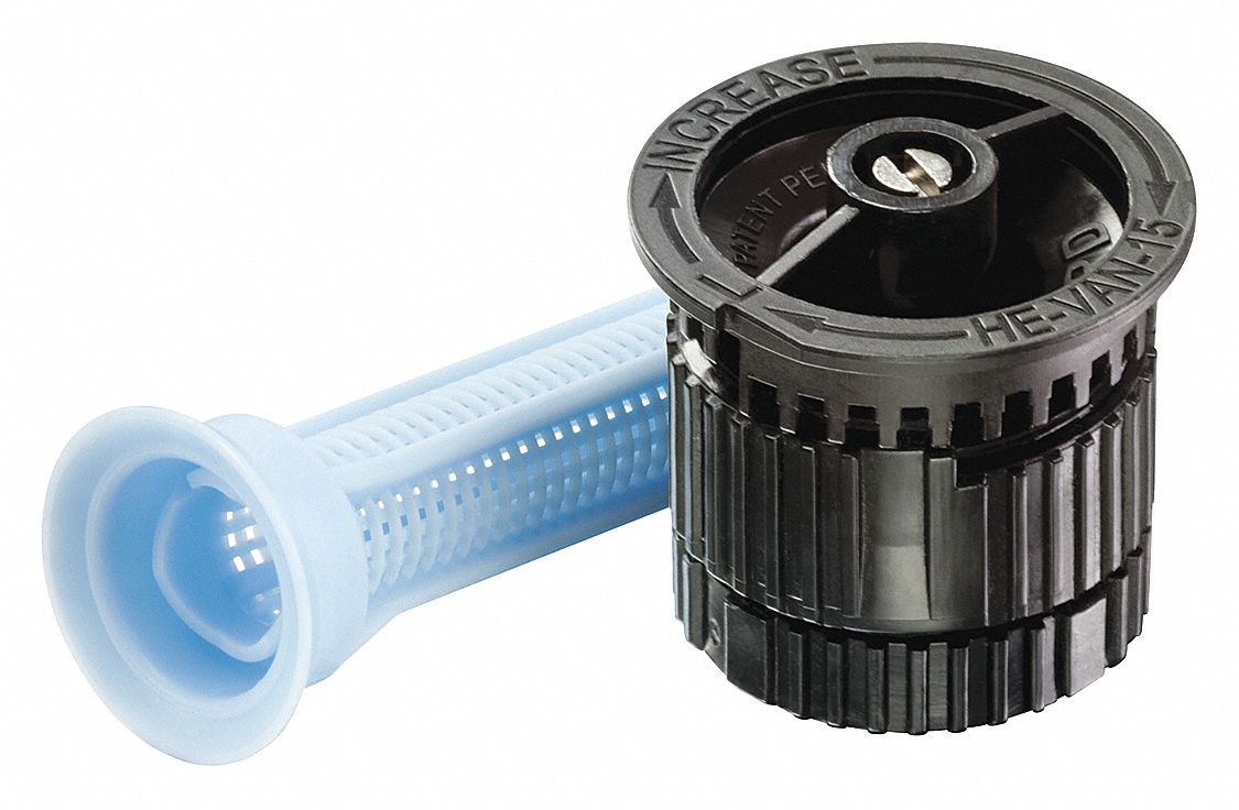 RAIN BIRD, 0 to 360°, 12 to 15 ft, Spray Head Nozzle 40JJ80HEVAN15