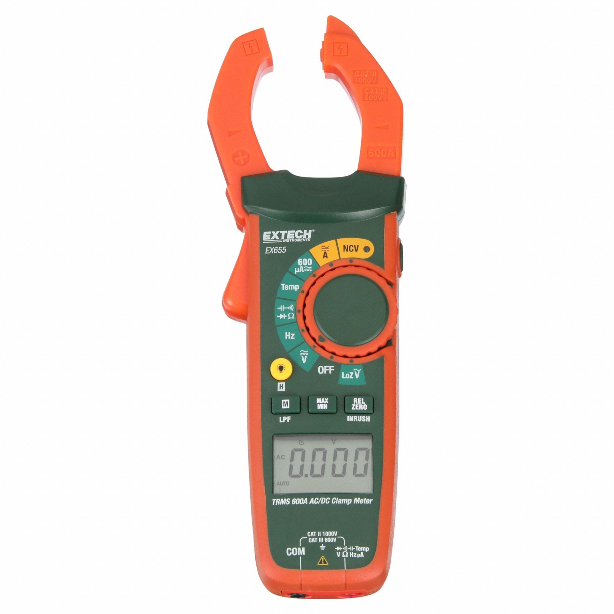 TRMS 600A AC/DC CLAMP METER NCV