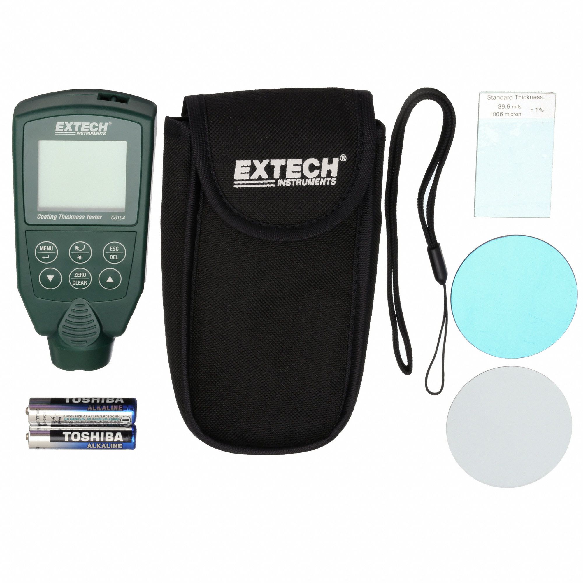 EXTECH Coating Thickness Tester 0 to 80 mil, Ferrous and NonFerrous