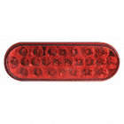 LAMP MARKER OVAL LED 24D RED